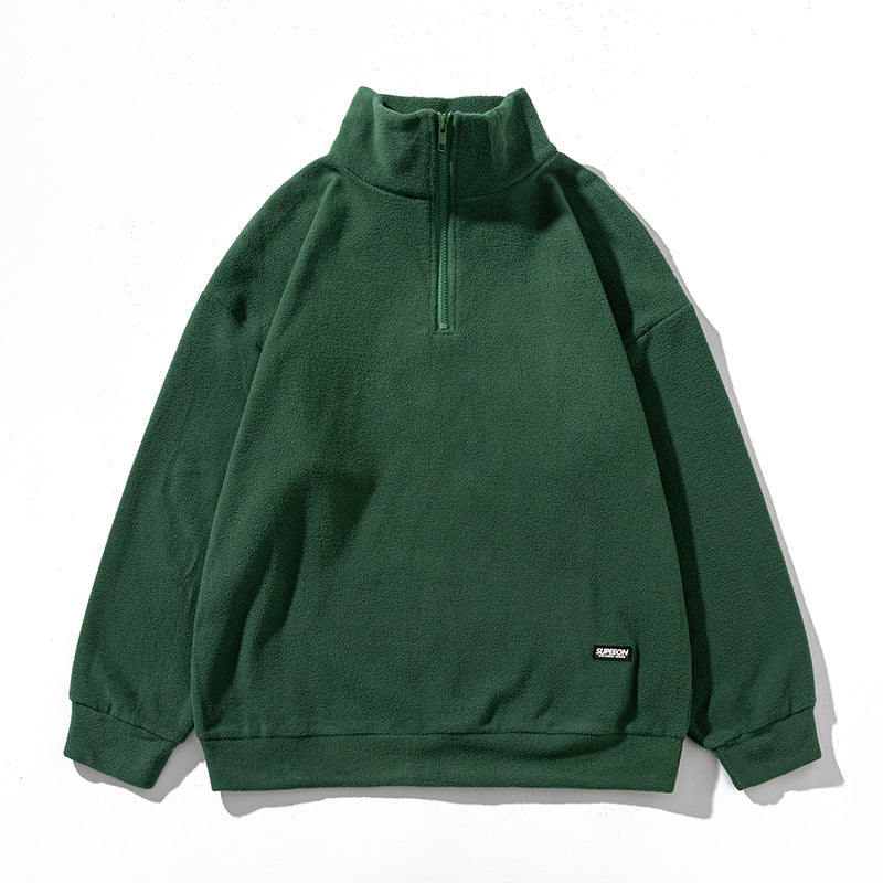Fleece half zip