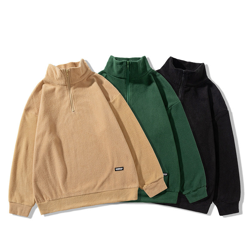 Fleece half zip
